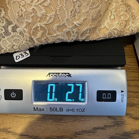 Taupe Lace Sports Bralette L Zenana Outfitters Lightweight Comfortable Fit Bra - Picture 6 of 9